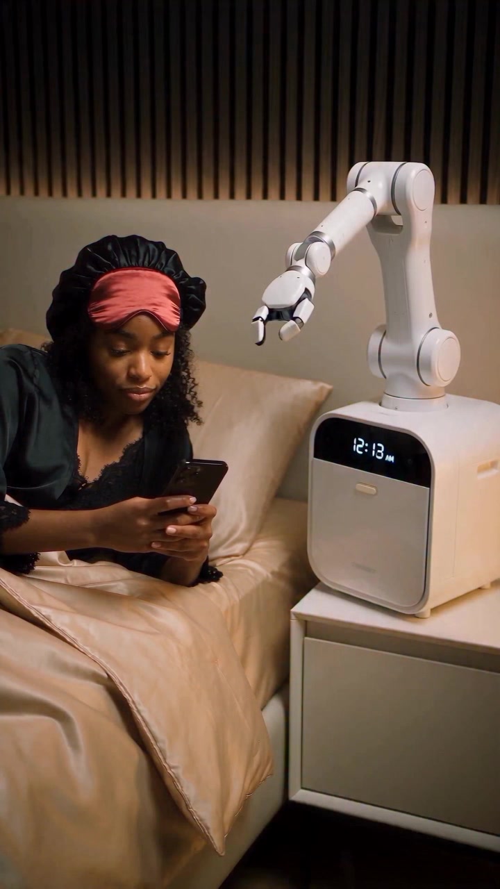 Robot Bedtime Face-Mask Knockout — Seedance 2.5