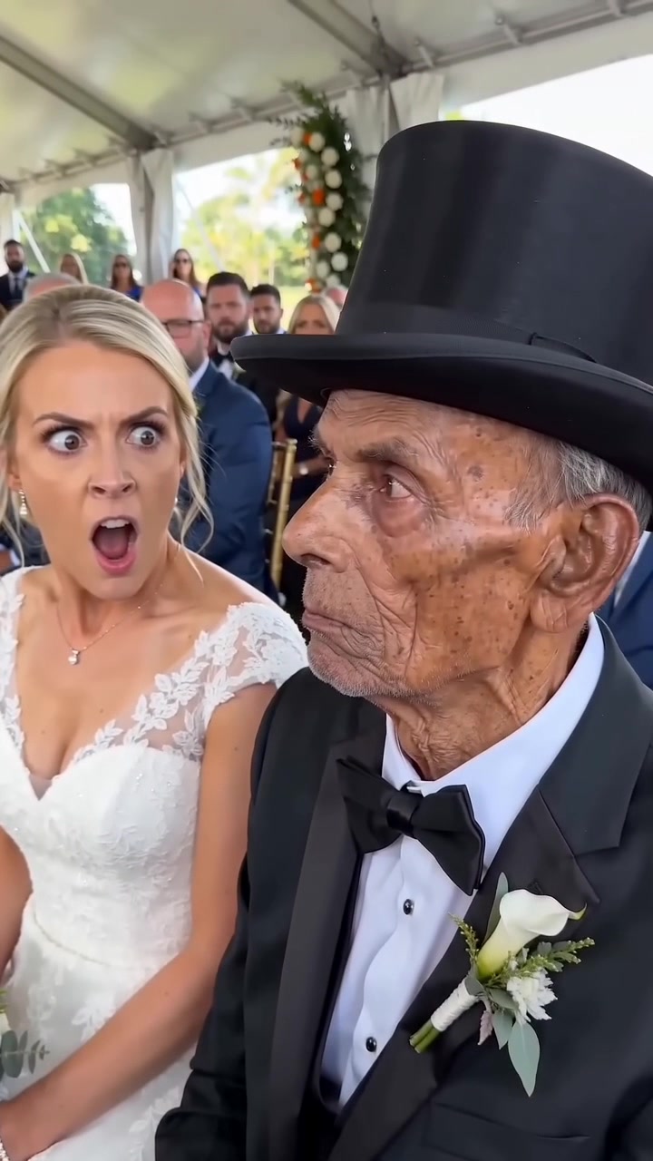 Bride Discovers Her Groom Is Elderly