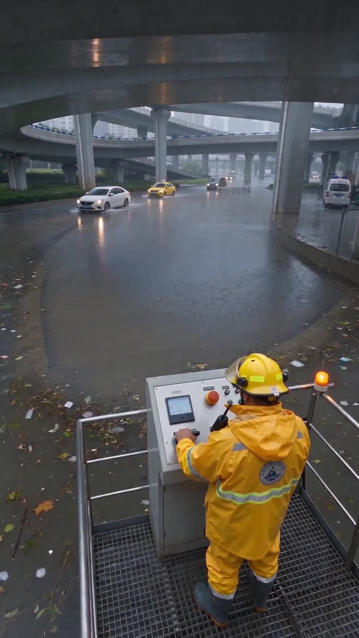 Heavy Rain Firefighter Roadway Remix